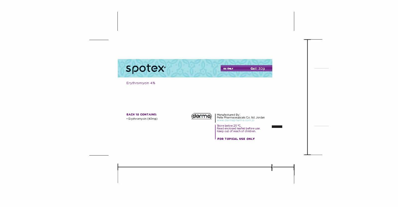 Spotex Gel: Package Insert / Prescribing Information